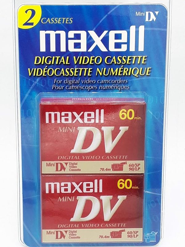 Brand New Maxell Mini DV 60-Minute Camcorder Video Camera Cassette