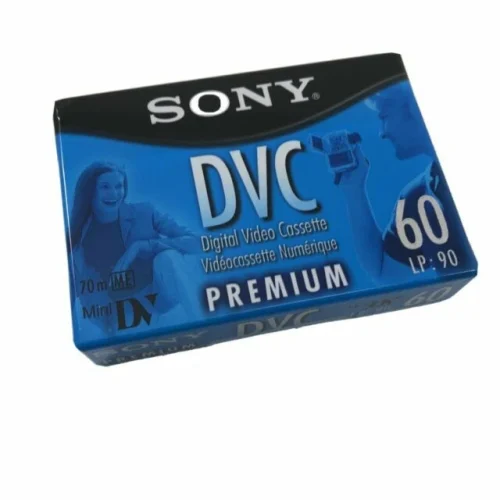 Sony Premium Mini DV (DVC) Digital Video Cassette Tape | Brand New