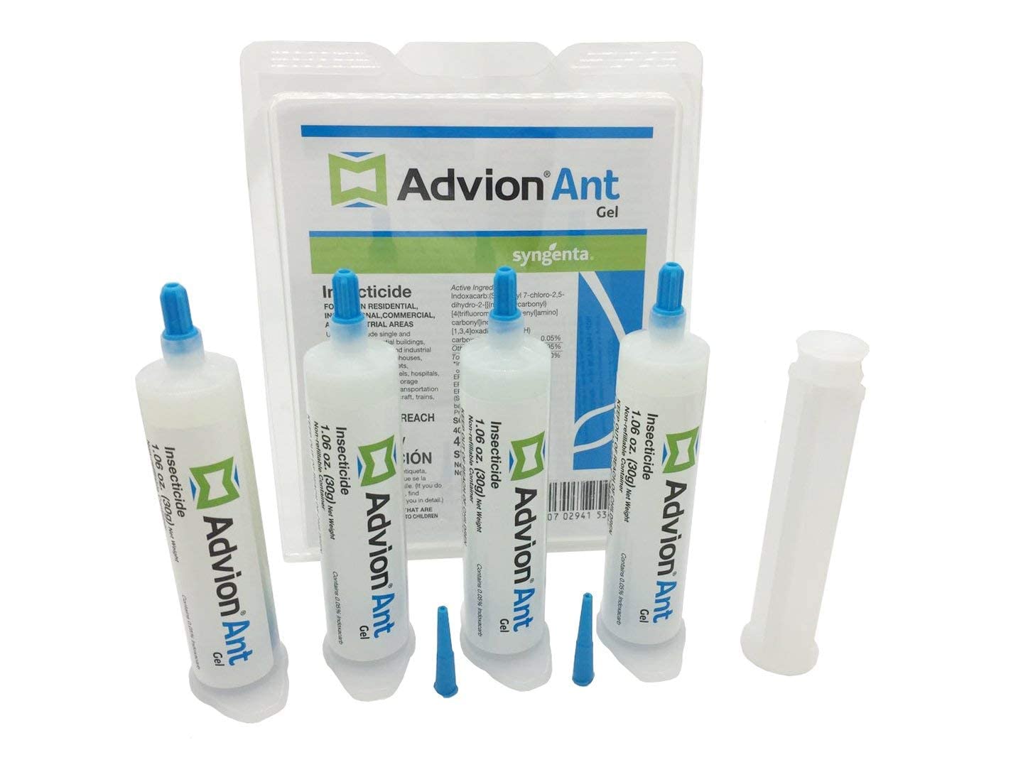 4 Advion Cockroach Gel Bait Insecticide | Indoor & Outdoor Cockroach Killer | From USA