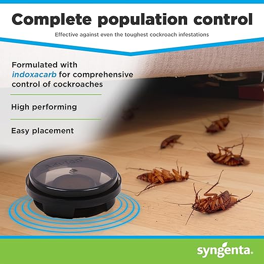 Advion Cockroach Bait Arena 1 Count | Professional Roach Bait Station | Brand Newv
