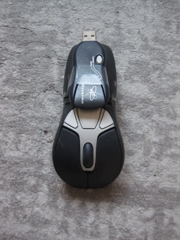 Gyration Air Mouse Go Plus with Full-Size Keyboard | USA Pre-Owned