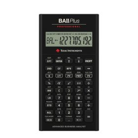 Texas Instruments BA II Plus Professional Financial Calculator | EX-USA