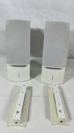 Bose 161 Indoor Outdoor Speakers Pair | White Wall Mount | Home Theater | EX-USA Pre-Owned - Image 4