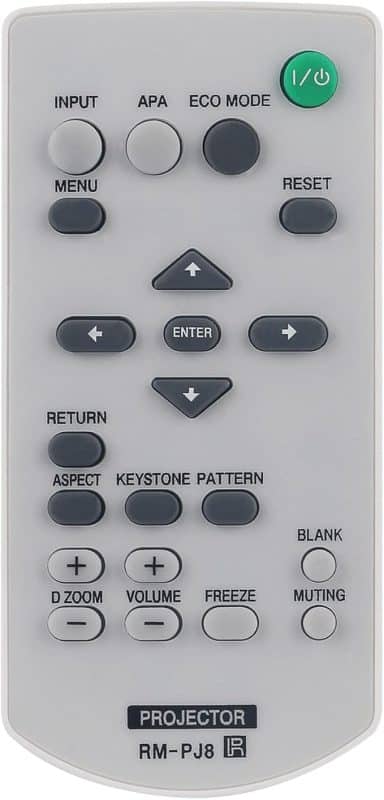 Sony RM-PJ8 Projector Remote Control