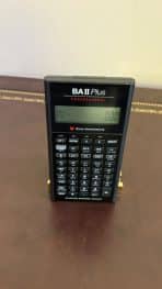 Texas Instruments BA II Plus Professional Financial Calculator | Grade A | EX-USA - Image 2