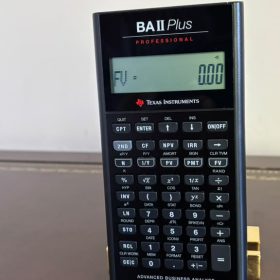 Texas Instruments BA II Plus Professional Financial Calculator | Grade A | EX-USA